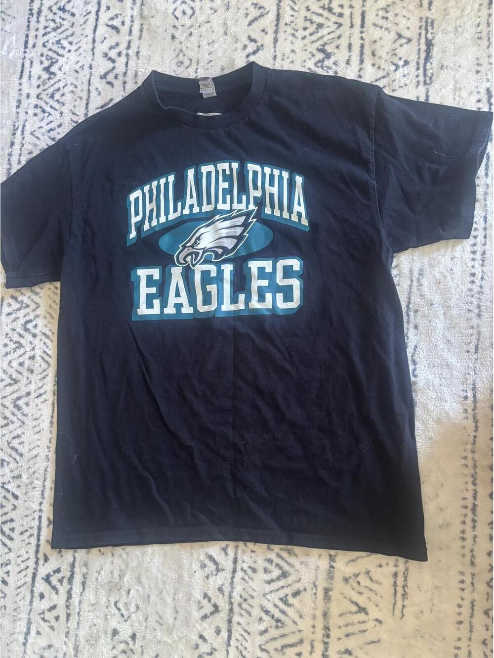 Philadelphia Eagles Graphic T-Shirt Black NFL Tee
